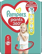 Windelhöschen Größe 5 (Junior) 12-17 kg - Pampers Premium Care Pants — Bild N9