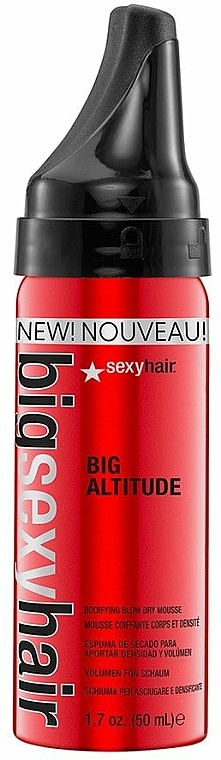 Fön-Schaum für mehr Volumen - Big Sexy Hair Big Altitude Bodifying Blow Dry Mousse — Bild N1