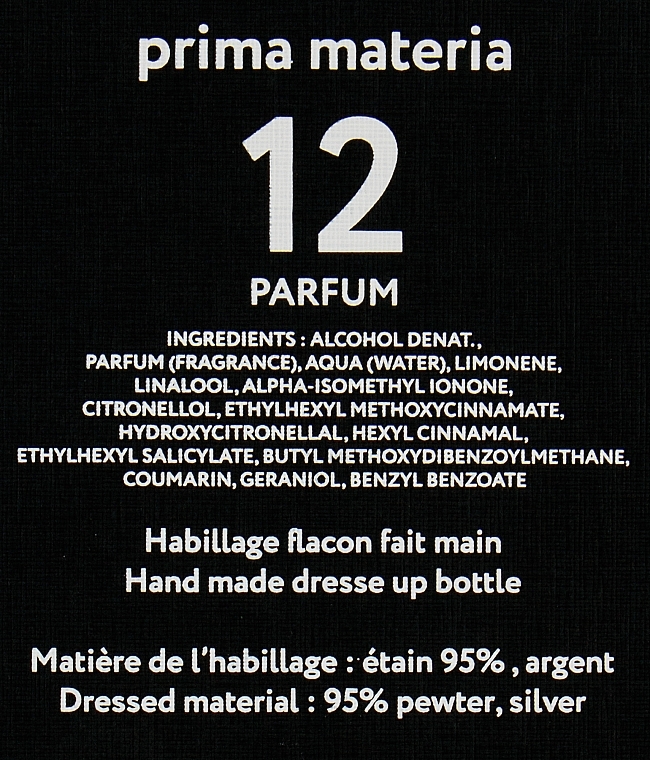 Prima Materia Perfumes №12 - Duftset — Bild N3