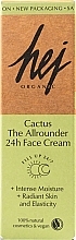 Feuchtigkeitsspendende Gesichtscreme mit Arganöl und Kaktusfeigenextrakt - Hej Organic The Allrounder 24h Face Cream Cactus — Bild N2