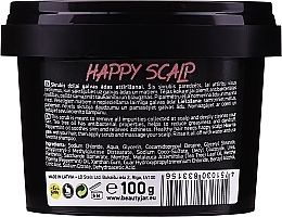 Kopfhaut-Peeling mit Meersalz, Teebaumöl und Pfefferminze - Beauty Jar Happy Skalp Deep Cleansing Scalp Scrub — Bild N2