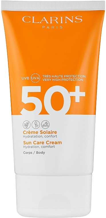 Sonnenschutzcreme Hydratante SPF 50+ - Clarins Solaire Corps Hydratante Cream SPF 50+ — Bild N1