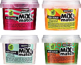 Körperpflegeset - Beauty Jar "Mix & Match 1" Body Scrub Set (Körperpeeling 2x150g + Körperpeeling 2x120g) — Bild N1