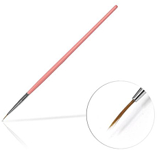 Nageldekoration-Pinsel 8 mm Pink - Silcare Brush 01 — Bild N1
