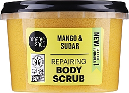 Körperpeeling mit Mangobutter und Rohrzucker - Organic Shop Body Scrub Organic Mango & Sugar — Bild N2