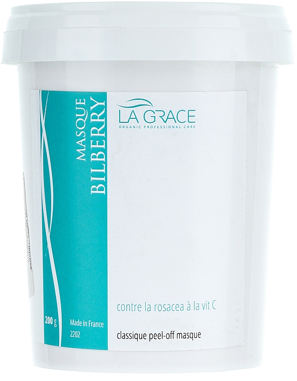 Alginat-Gesichtsmaske Heidelbeere - La Grace Masque Bilberry﻿