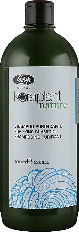 Anti-Shuppen Shampoo - Lisap Keraplant Nature Purifying shampoo — Bild N3