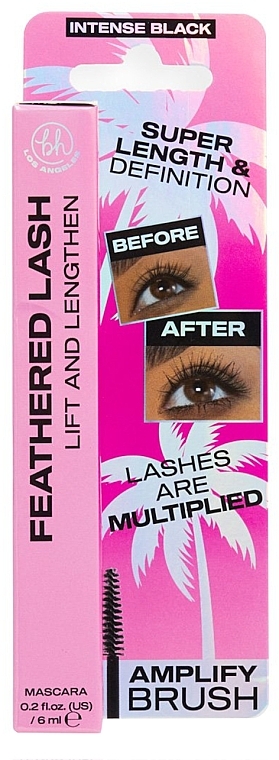 Mascara - BH Cosmetics Los Angeles Feathered Lash False Lash Mascara — Bild N3