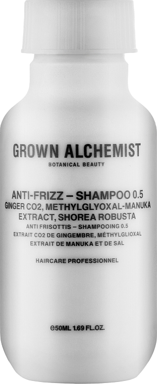 Feuchtigkeitsspendendes Haarshampoo - Grown Alchemist Anti-Frizz Shampoo — Bild N1