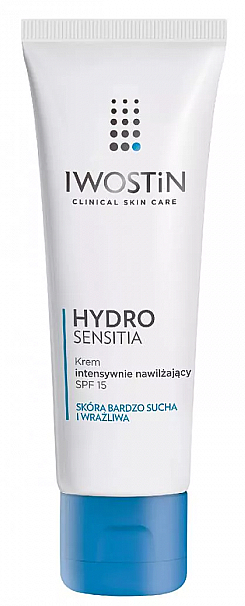 Feuchtigkeitsspendende Gesichtscreme mit Kokoswasser - Iwostin Hydro Sensitia Moisturizing Cream SPF15 — Bild N1