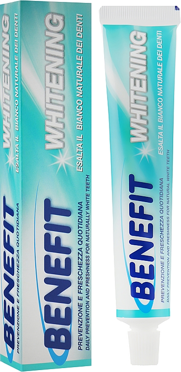 Aufhellende Zahnpasta - Mil Mil Benefit — Bild N1