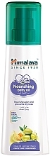 Babymassageöl mit Olivenöl und Winterkirsche mit Pumpe - Himalaya Herbals Nourishing Baby Oil — Bild N1