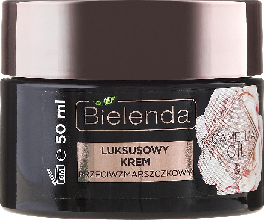 Anti-Falten Gesichtscreme mit Kamelienöl 40+ - Bielenda Camellia Oil Luxurious Anti-Wrinkle Cream 40+ — Bild N2