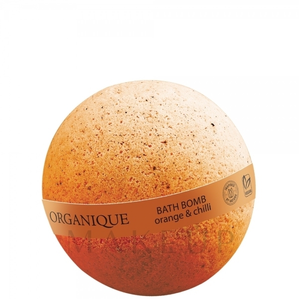 Badekugel Orange und Chili - Organique HomeSpa — Bild 170 g