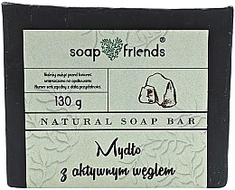 Düfte, Parfümerie und Kosmetik Glycerin-Seife für das Gesicht mit Aktivkohle - Soap&Friends 