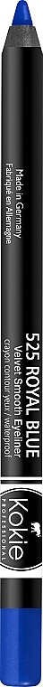 Wasserfester Eyeliner - Kokie Professional Waterproof Velvet Smooth Eyeliner Pencil — Bild N1