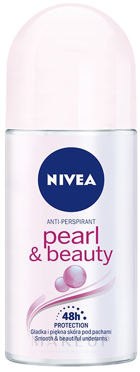 Deo Roll-on Antitranspirant - NIVEA Pearl & Beauty Deodorant Roll-on — Bild 50 ml