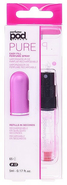 Nachfüllbarer Parfümzerstäuber rosa - Travalo Perfume Pod Pure Essentials Hot Pink — Bild N1