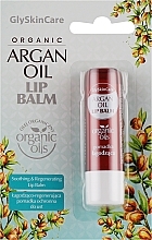 Beruhigender und regenerierender Lippenbalsam mit Arganöl - GlySkinCare Argan Oil Lip Balm — Bild N1