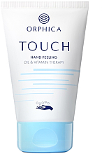 Düfte, Parfümerie und Kosmetik Feuchtigkeitsspendendes Handpeeling mit Mandelöl und Vitamin E - Orphica Touch Hand Peeling