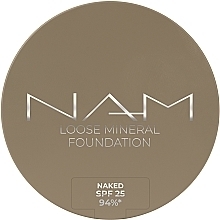 Düfte, Parfümerie und Kosmetik Mineralischer Gesichtspuder - NAM Loose Mineral Foundation SPF 25 