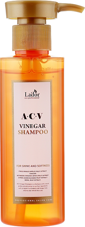 Tiefenreinigendes Shampoo mit Apfelessig - La'dor ACV Vinegar Shampoo — Bild N1