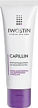 Düfte, Parfümerie und Kosmetik Nachtcreme mit Rosskastanie und Vitamin C für irritierte Haut - Iwostin Capillin