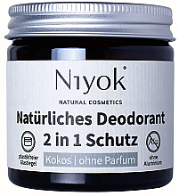 Düfte, Parfümerie und Kosmetik Natürliches Deodorant Kokos - Niyok Natural Cosmetics
