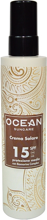 Sonnencreme SPF 15 - Emocean Ocean Suncare Crema Solare SPF15  — Bild N1