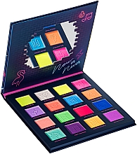 Lidschatten-Palette Neon 16 Farben - Parisa Cosmetics Neon Demon Eyeshadow Palette — Bild N5