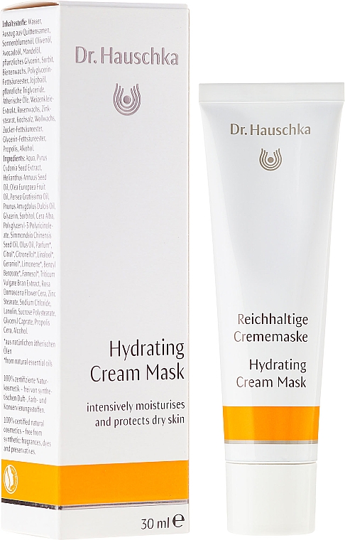 Feuchtigkeitsspendende Crememaske für das Gesicht - Dr. Hauschka Hydrating Cream Mask — Bild N1