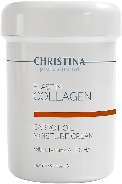 Feuchtigkeitsspendende Gesichtscreme mit Karotten, Kollagen und Elastin für trockene Haut - Christina Elastin Collagen Carrot Oil Moisture Cream — Bild N5