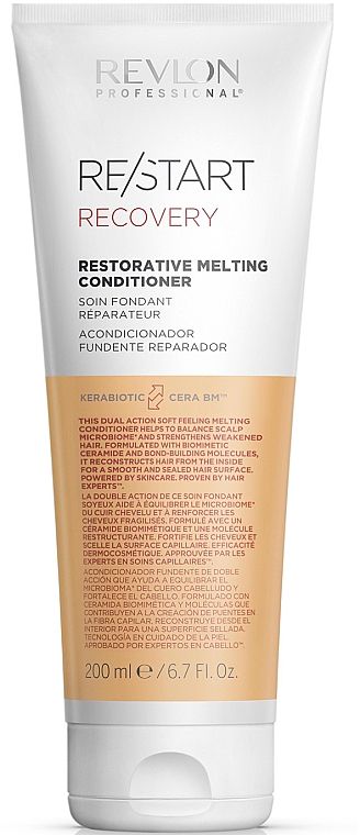 Wiederherstellungs-Conditioner für die Haare - Revlon Professional Restart Recovery Restorative Melting Conditioner — Bild N1