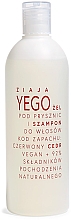 Düfte, Parfümerie und Kosmetik Shampoo-Duschgel für Männer Rote Zeder - Ziaja Yego Shower Gel & Shampoo
