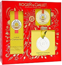 Düfte, Parfümerie und Kosmetik Roger & Gallet Fleur D'Osmanthus - Duftset (Eau de Parfum 100ml + Seife 50g + Zubehör)