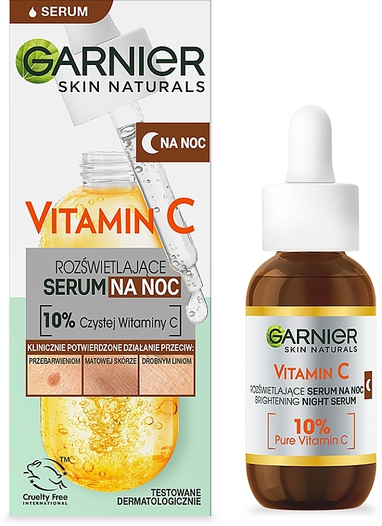 Nachtserum mit Vitamin C für das Gesicht - Garnier Skin Naturals Vitamin C Serum — Bild N3