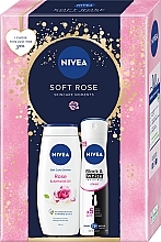 Körperpflegeset - NIVEA Soft Rose (Duschgel 250ml + Deodorant 150ml) — Bild N1