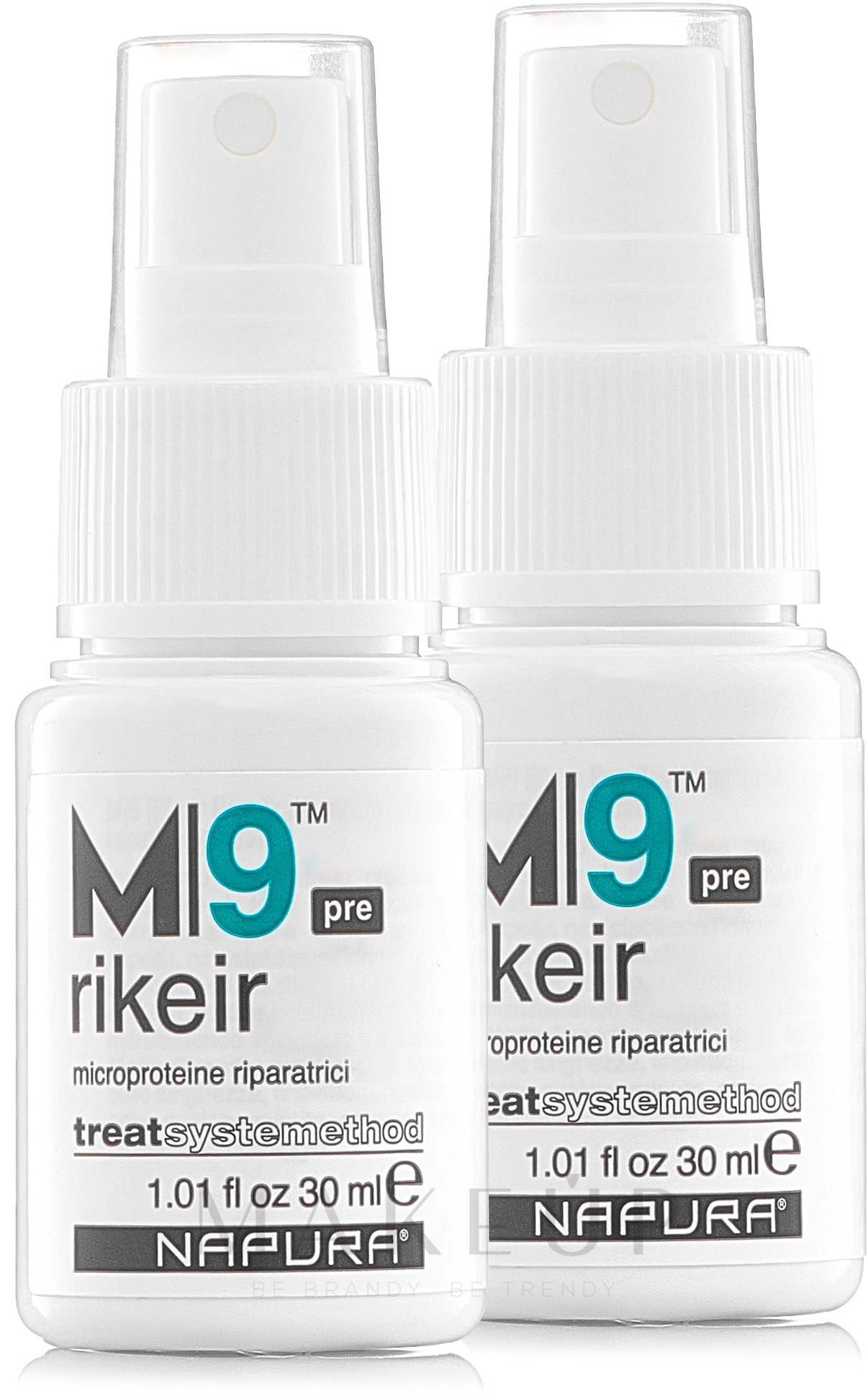 Restrukturierendes Haarspray mit Keratin - Napura M9 Rikeir Pre — Bild 2 x 30 ml
