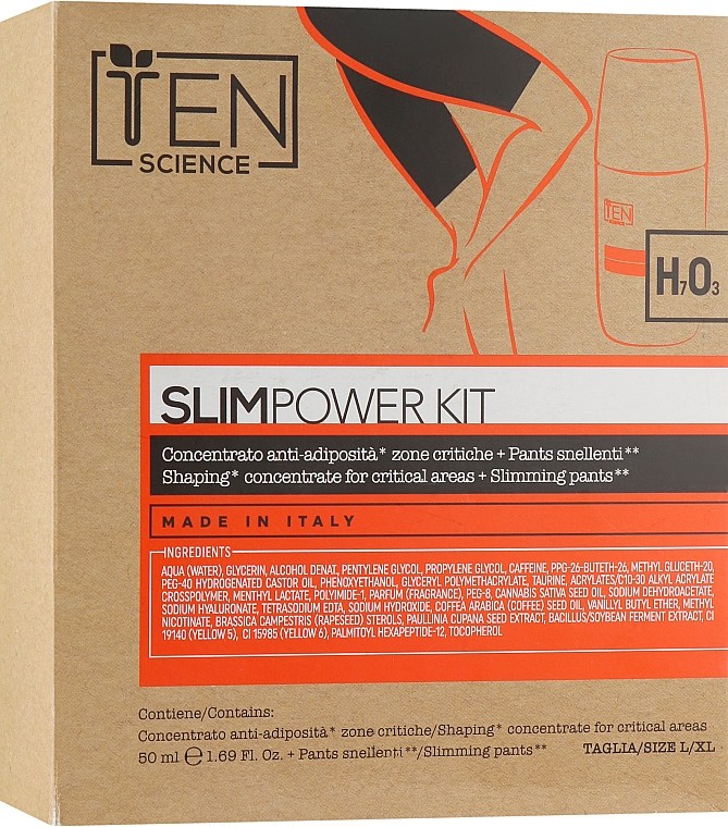 Kosmetikset Körper der Göttin - Ten Science Body Dea Slim Power Kit (conc/50ml + shorts)  — Bild N2