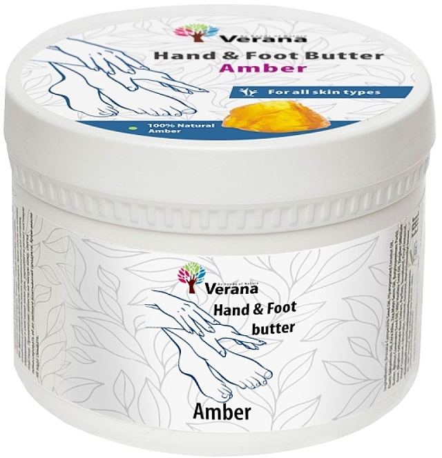 Hand- und Fußbutter Bernstein - Verana Hand & Foot Butter Amber — Bild N1