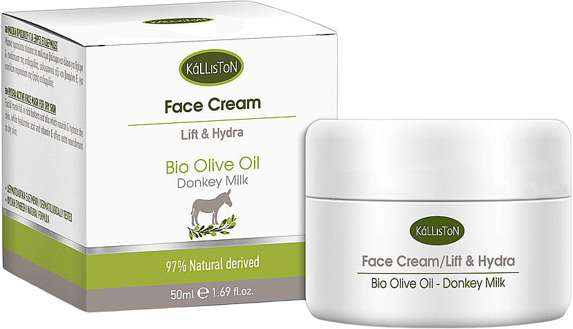 Gesichtscreme - Kalliston Face Cream With Donkey Milk Lift & Hydra — Bild N1