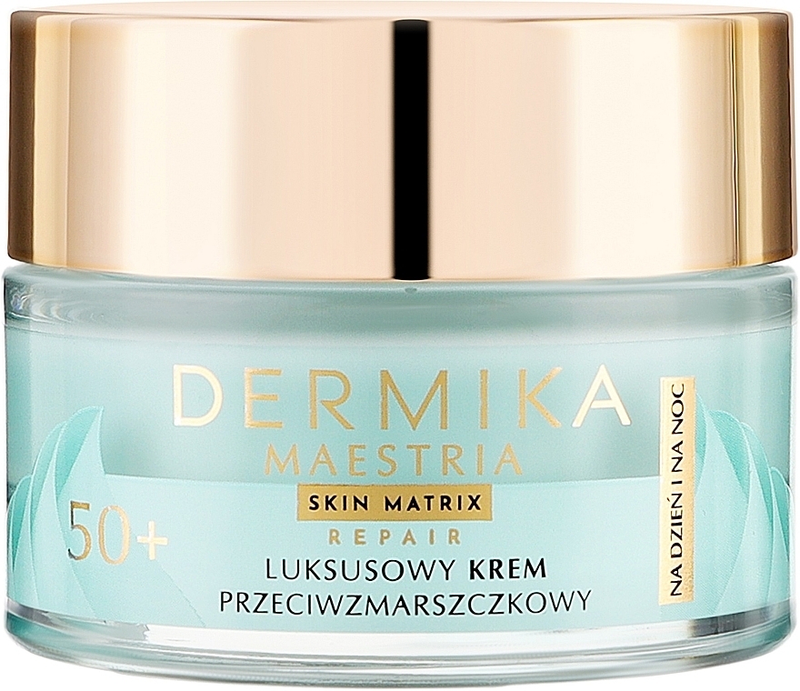 Luxuriöse Anti-Falten-Creme für Tag und Nacht für reife Haut 50+ - Dermika Maestria Skin Matrix — Bild N1