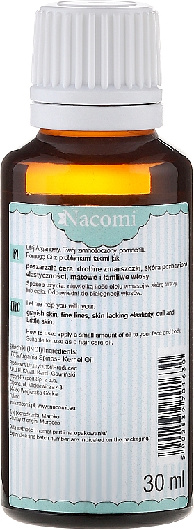 Arganöl ECO - Nacomi — Bild N2