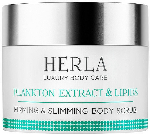 Straffendes Körperpeeling zum Abnehmen mit Planktonextrakt und Lipiden - Herla Luxury Body Care Plankton Extract & Lipids Firming & Slimming Body Scrub — Bild N1