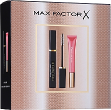 Düfte, Parfümerie und Kosmetik Make-up Set - Max Factor (Mascara 9ml + Lippenbalsam 9ml)