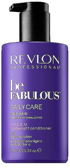 Reinigungsbalsam für dünnes Haar - Revlon Professional Be Fabulous Daily Care Fine Hair Lightweight Conditioner — Bild N2