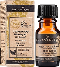 Düfte, Parfümerie und Kosmetik Ätherisches Zedernöl - Botavikos Cedarwood Essential Oil