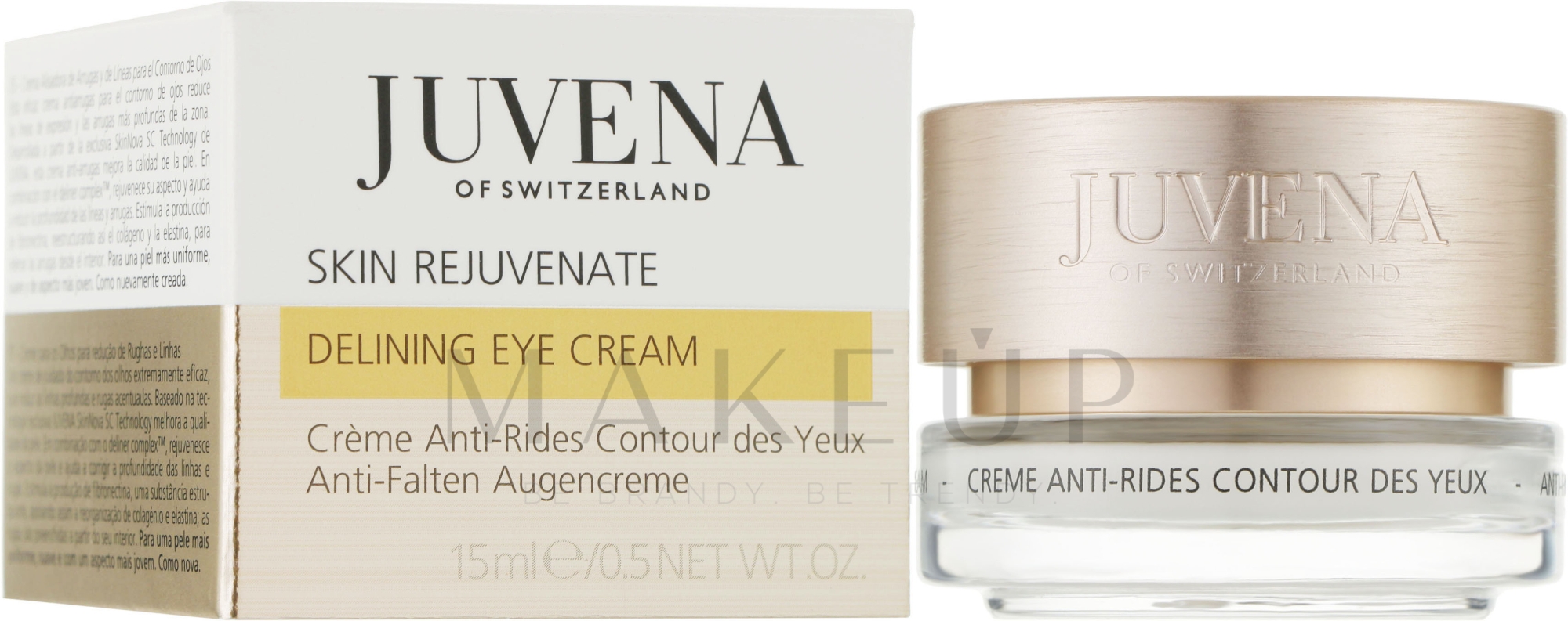 Tägliche verjüngende Augencreme - Juvena Skin Rejuvenate Delining Eye Cream — Bild 15 ml