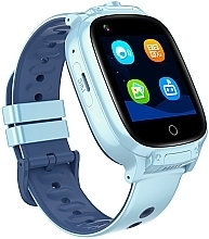 Smartwatch für Kinder blau - Garett Smartwatch Kids Twin 4G  — Bild N4