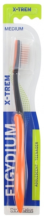 Zahnbürste für Teenager X-Trem mittel orange - Elgydium X-Trem Medium Toothbrush — Bild N1